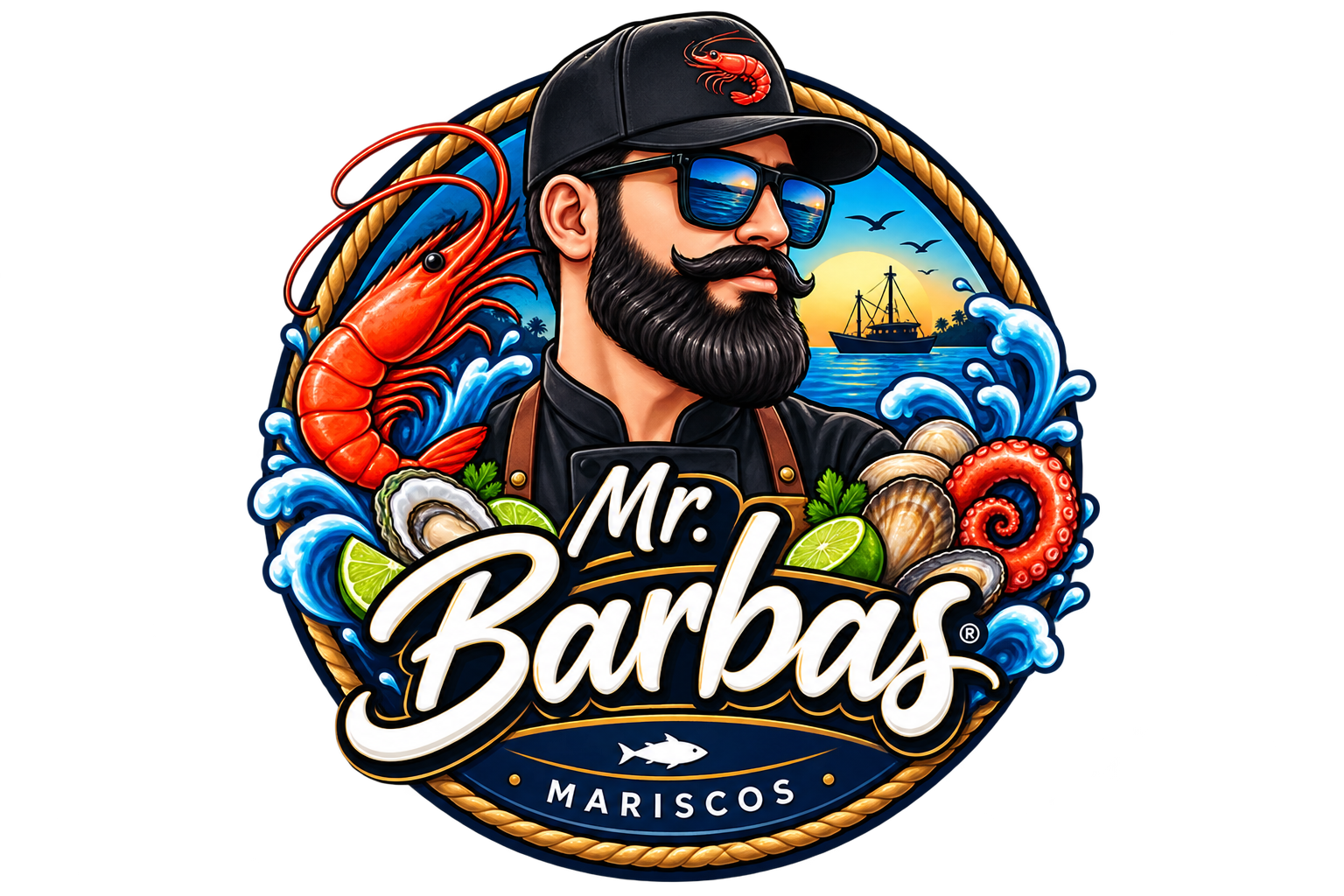 Mr. Barbas Mariscos — restaurante de mariscos en General Escobedo, Nuevo León